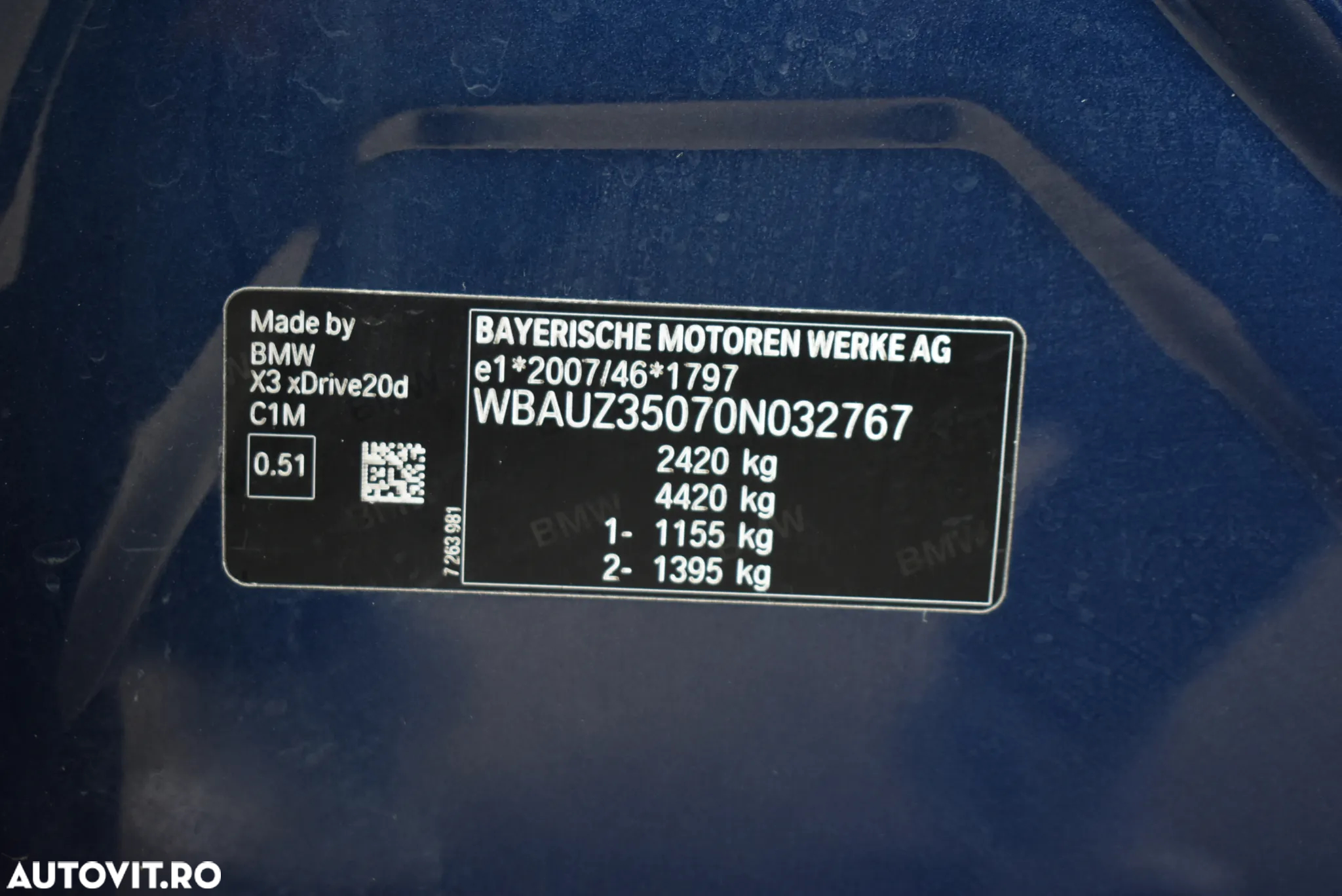BMW X3 xDrive20d AT Luxury Line - 9
