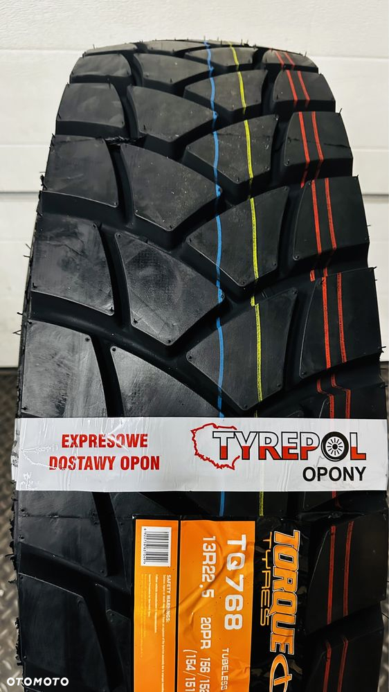 1050netto MOCNA opona TORQUE 13 r22.5 napęd Onyx Agate nowa 13r22.5 - 2