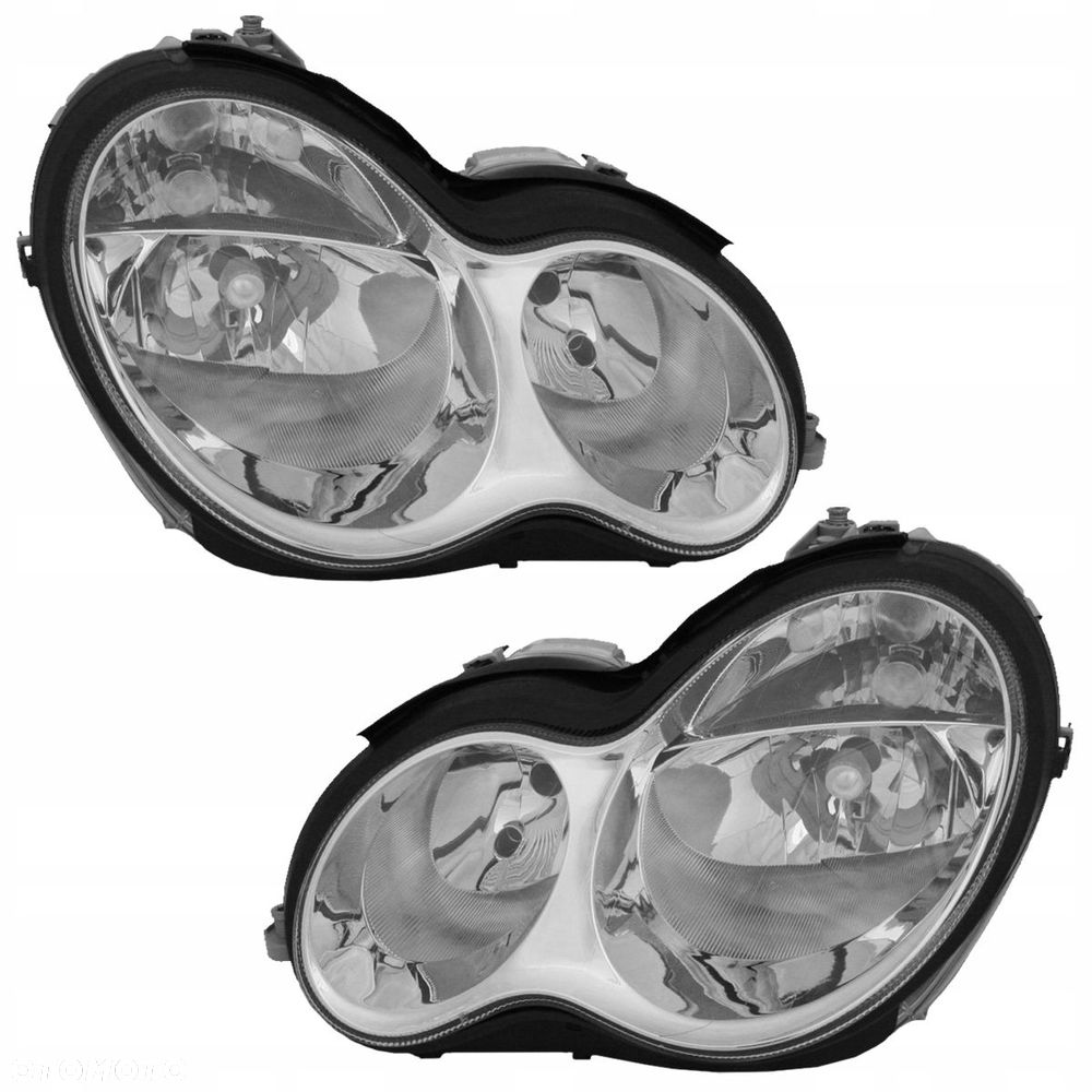 Reflektor Lampa Tyc Mercedes C-klasa 203 w203 Lift Fl 2003-2007 kpl - 1