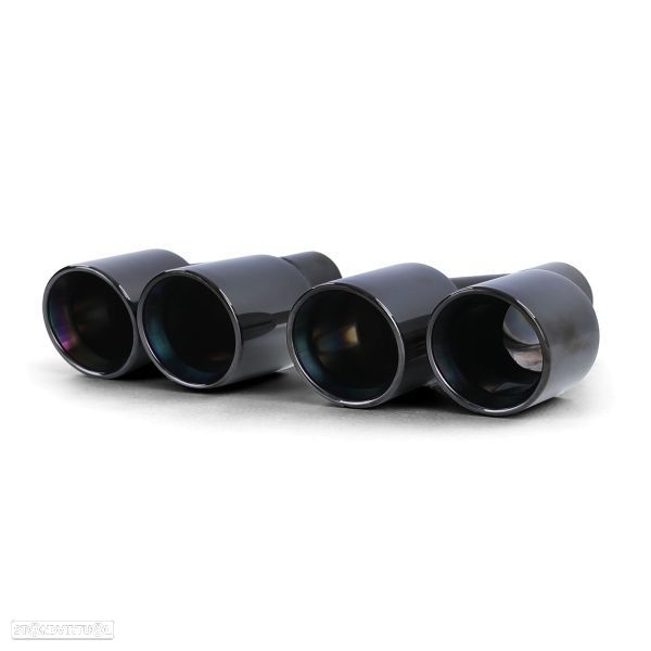 Ponteiras de Escape Bmw Série 5/6 – F10 F11 F12 F13 Duplas - 1