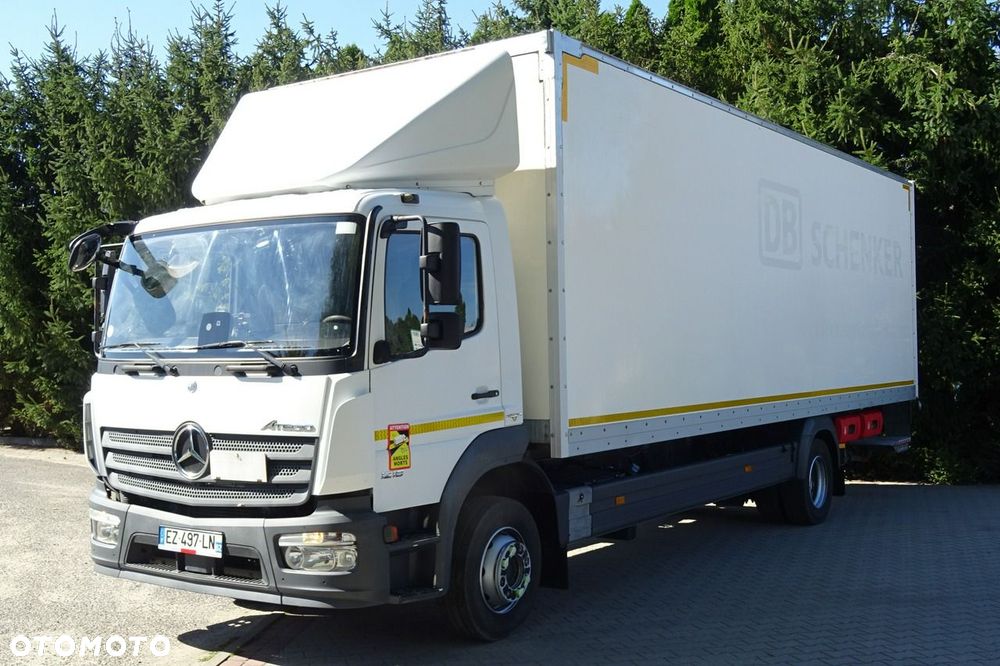 Mercedes-Benz Atego 1218 Euro 6 tylko 256 tyskkm kontener 18 p winda poduszki - 18
