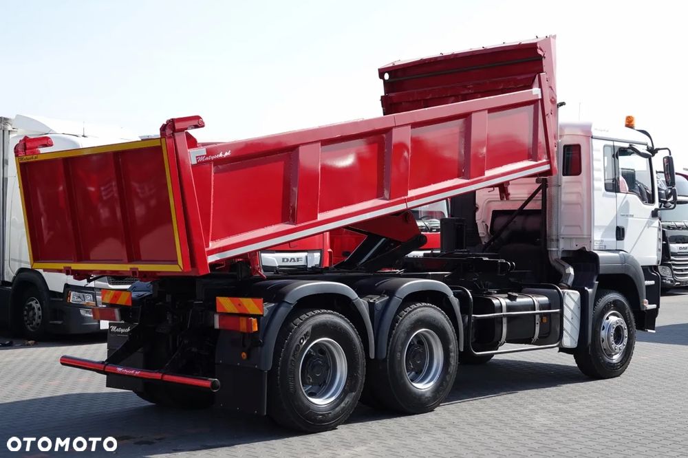 MAN TGA 33.390 / 6X4 / WYWROTKA 2 STRONNA / HYDROBURTA / MANUAL / SPROWADZONY - 3