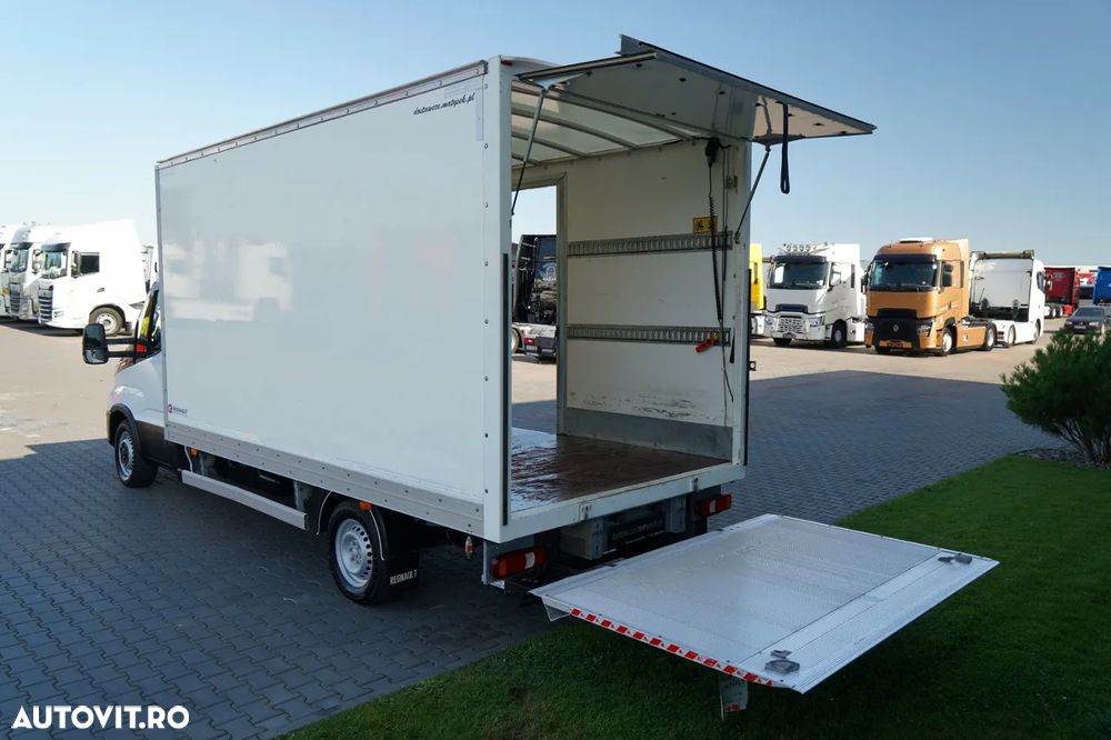 Iveco DAILY 35-160 / CONTAINER - 4,3 M / DHOLLANDIA LIFT - 750 KG / 3 LOCURI / DOUĂ / IMPORTAT / - 10