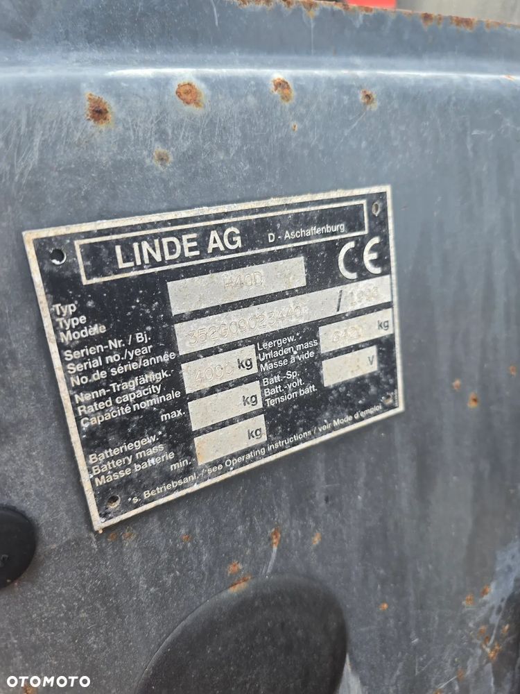 Linde H 40 D Perkins Silnik - 9