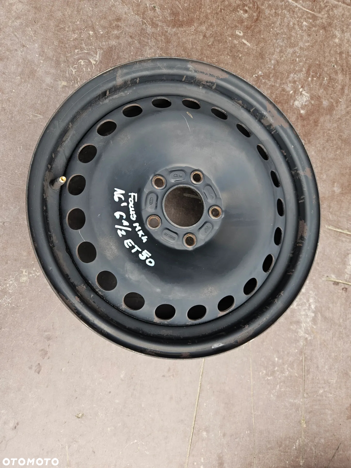 FELGA STALOWA FELGI FORD FOCUS MK4 2019 ROK TRANSIT CONNECT 16  CALI 6.5 ET 50 CZUJNIK CIŚNIENIA - 2