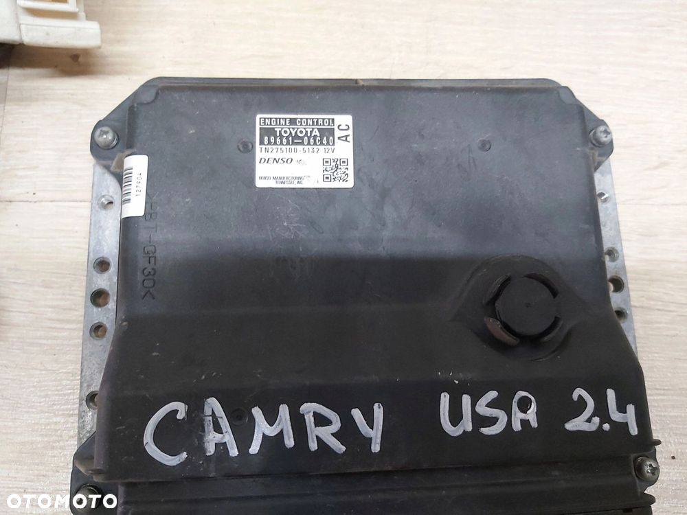 TOYOTA Camry VI XV40 2,4 vvti komputer silnika kluczyk stacyjka 06-11r - 2