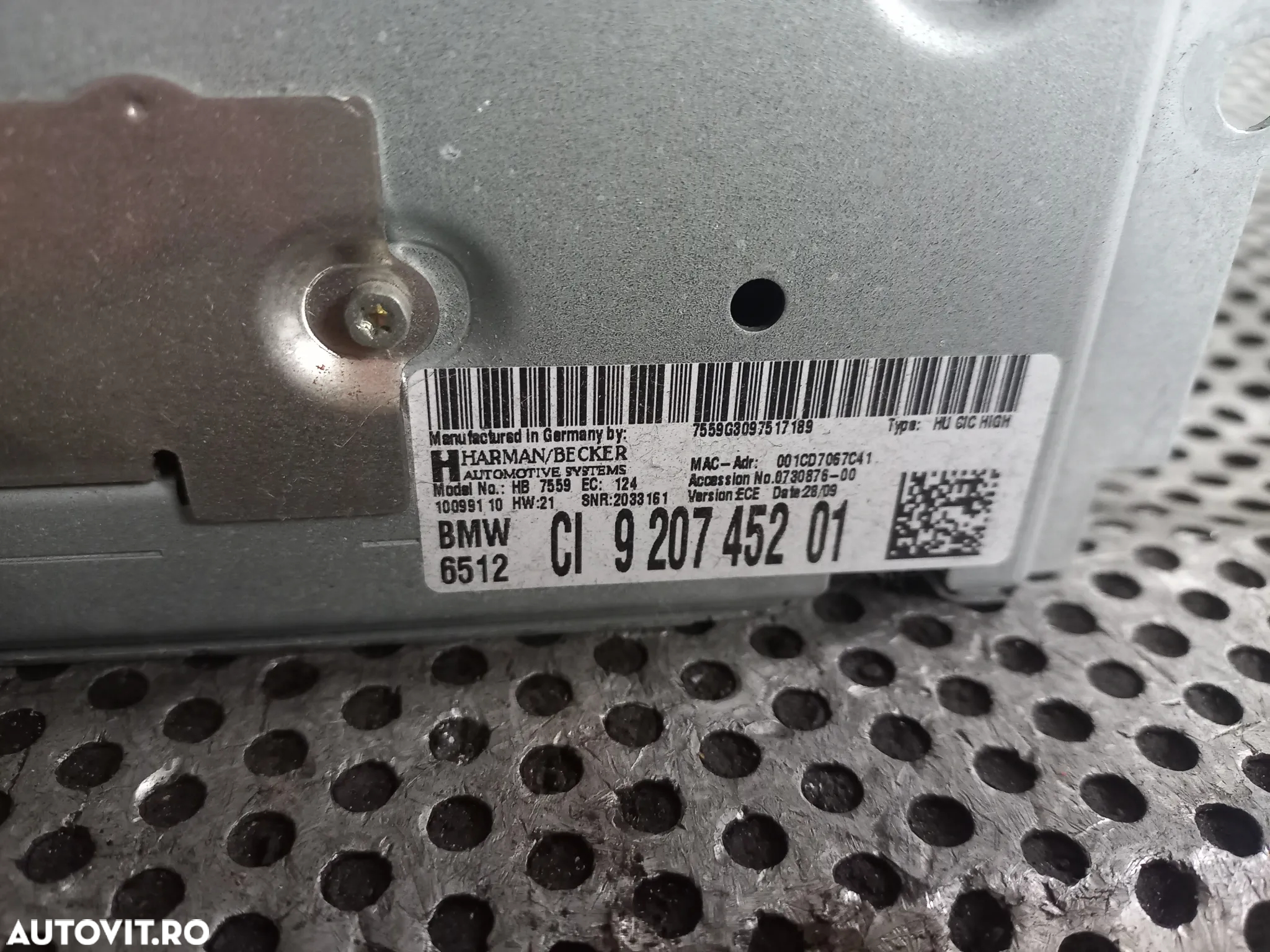Kit Navigatie Display Unitate Joystick Bmw Seria 7 F01 F02 - 7