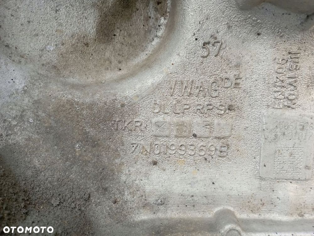 VW SHARAN II 2 2.0 TDI WÓZEK SANKI TRAWERS POD SILNIK EUROPA 7N0199369B - 2