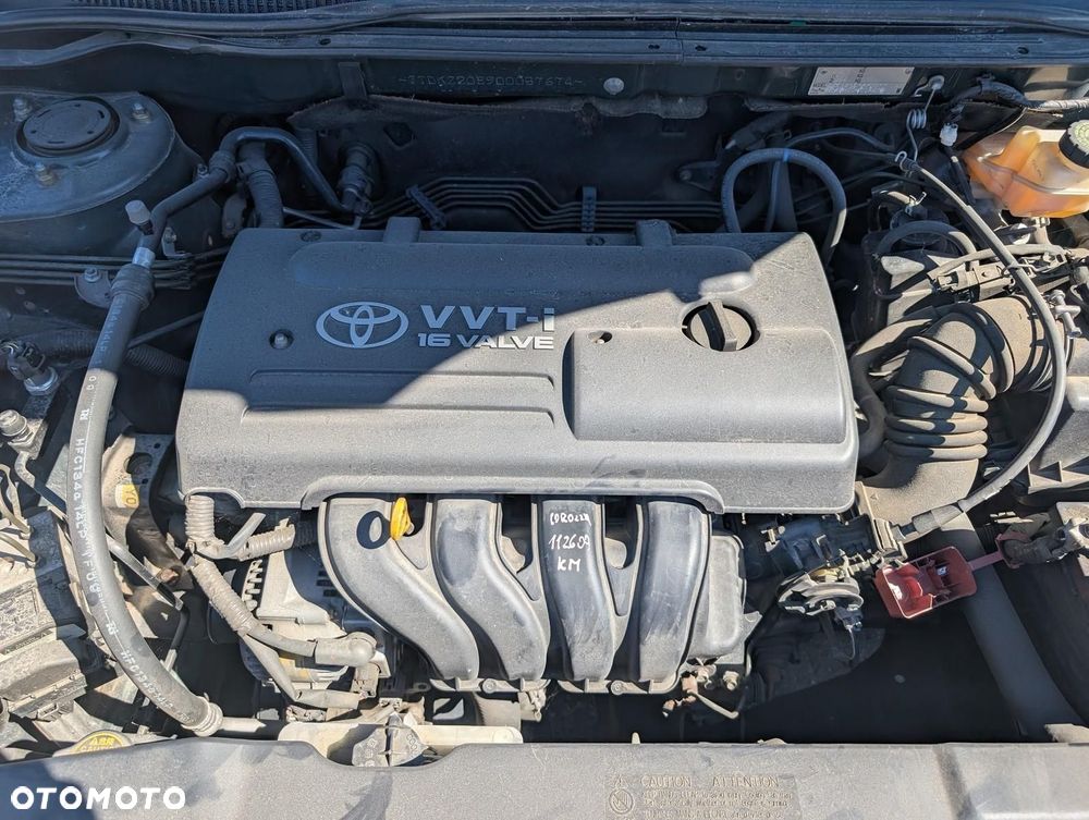 SILNIK KOMPLETNY WTRYSKIWACZE TOYOTA COROLLA IX E12 1.6 VVTI 3ZZ 112.609 KM - 10