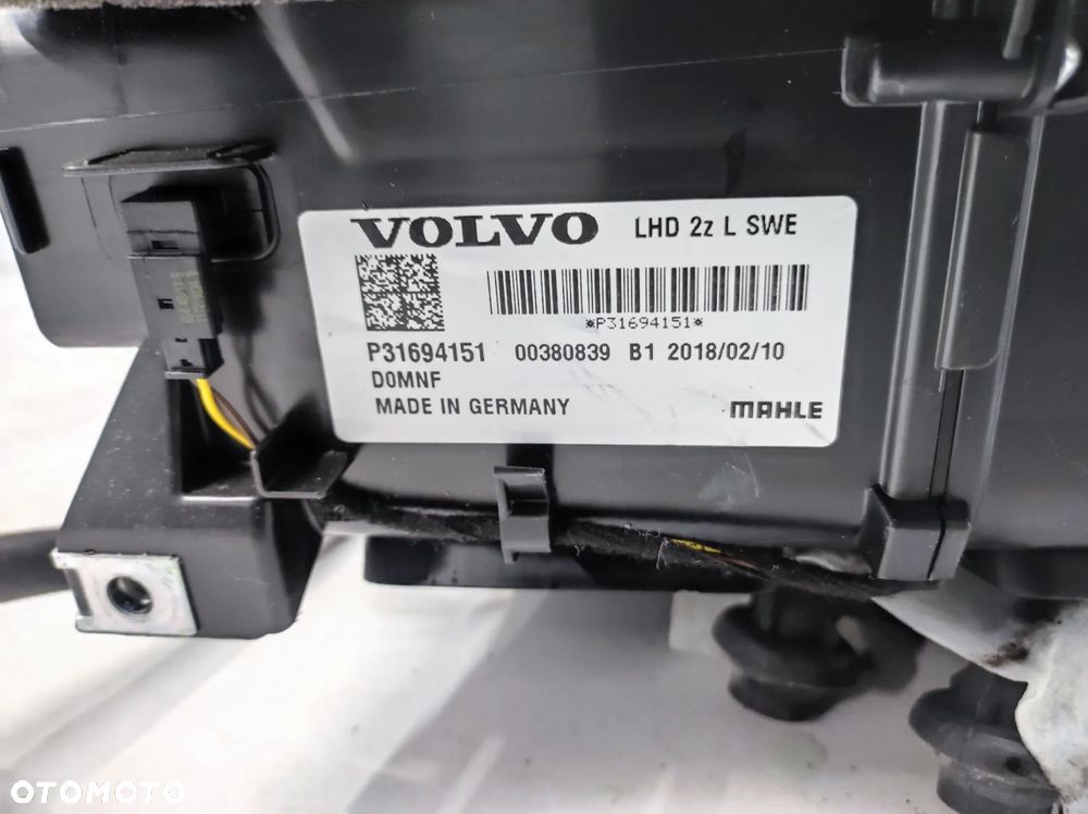 NAGRZEWNICA KOMPLETNA EU VOLVO XC60 II 2 2.0D - 8