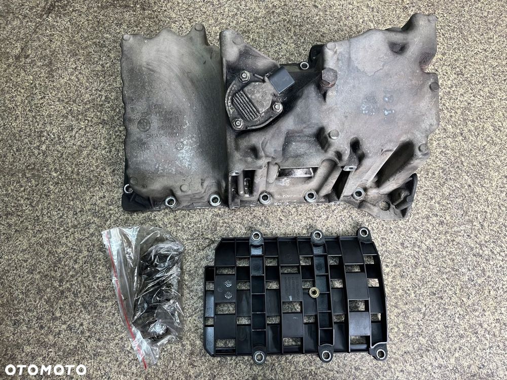 Miska misa olejowa czujnik oslona sruby BMW X3 E83 2.0D M47 - 2