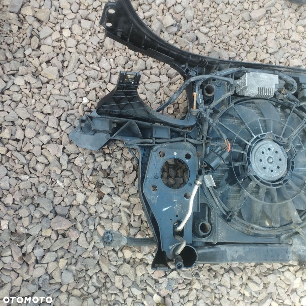 Audi a4 b6 1.9 tdi pas przedni kompletny chłodnice wentylator - 2