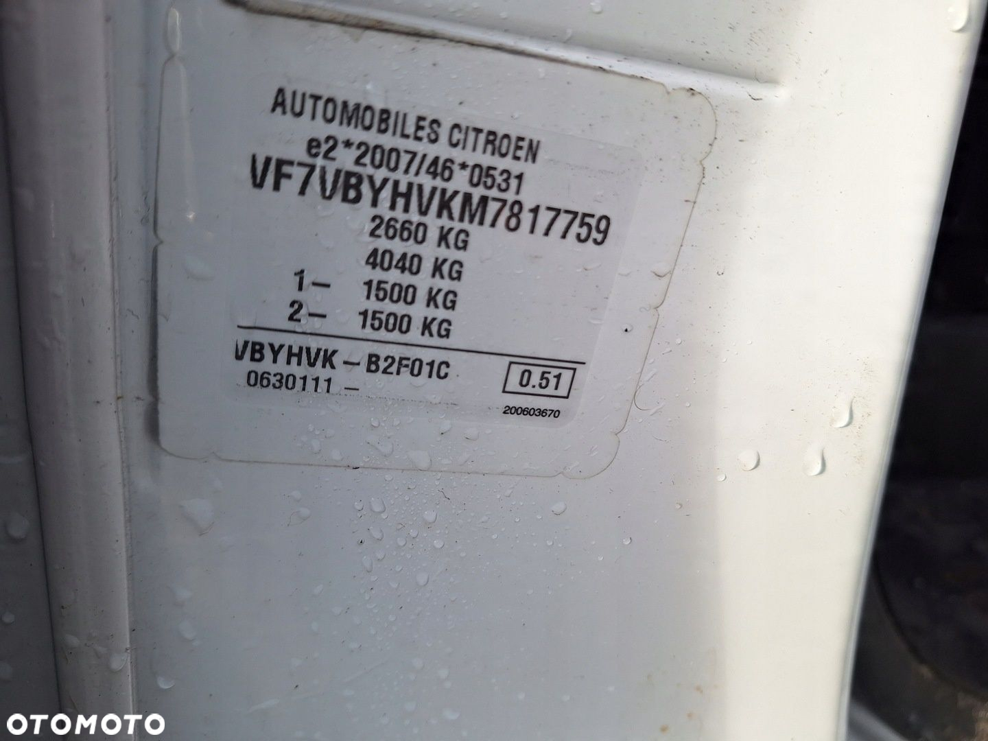 JUMPY SCUDO EXPERT 3 III PROACE II VIVARO C SŁUPEK LEWY PRAWY PAS TYŁ TYLNY - 16