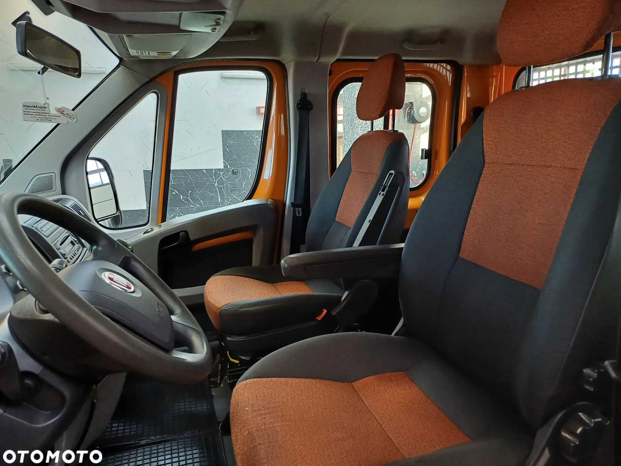 Fiat Ducato Doka Brygadówka Służba Drogowa 2.3 Diesel Sprowadzony Webasto Klimatyzacja - 12
