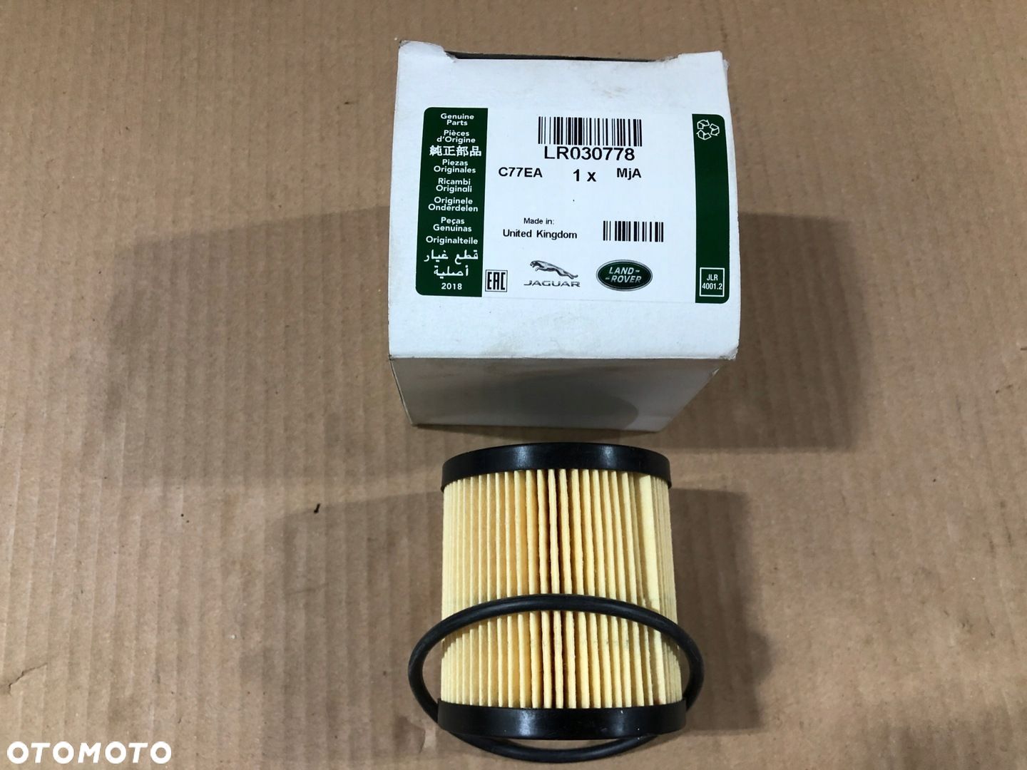 ORYGINALNY filtr oleju olejowy DEFENDER 2.2 PUMA - 1