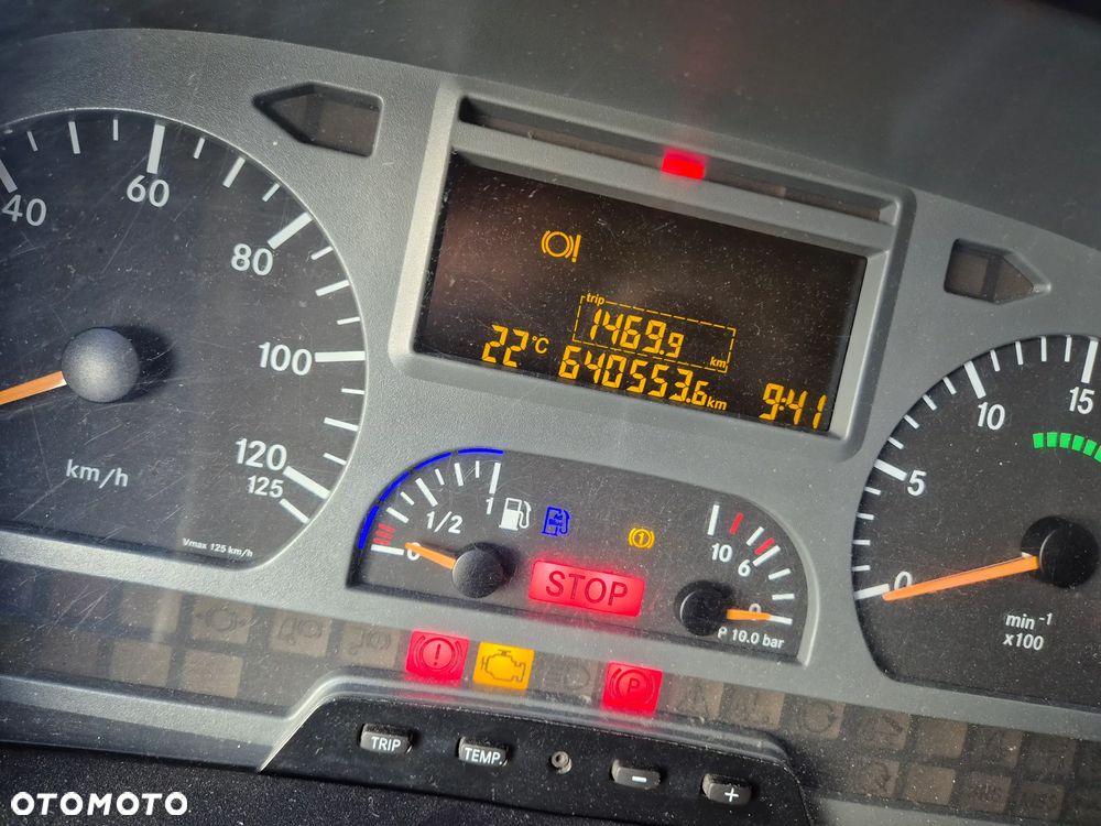 Mercedes-Benz Atego 1222 1224 z Niemiec 9m kontener izoterma podział manual - 18