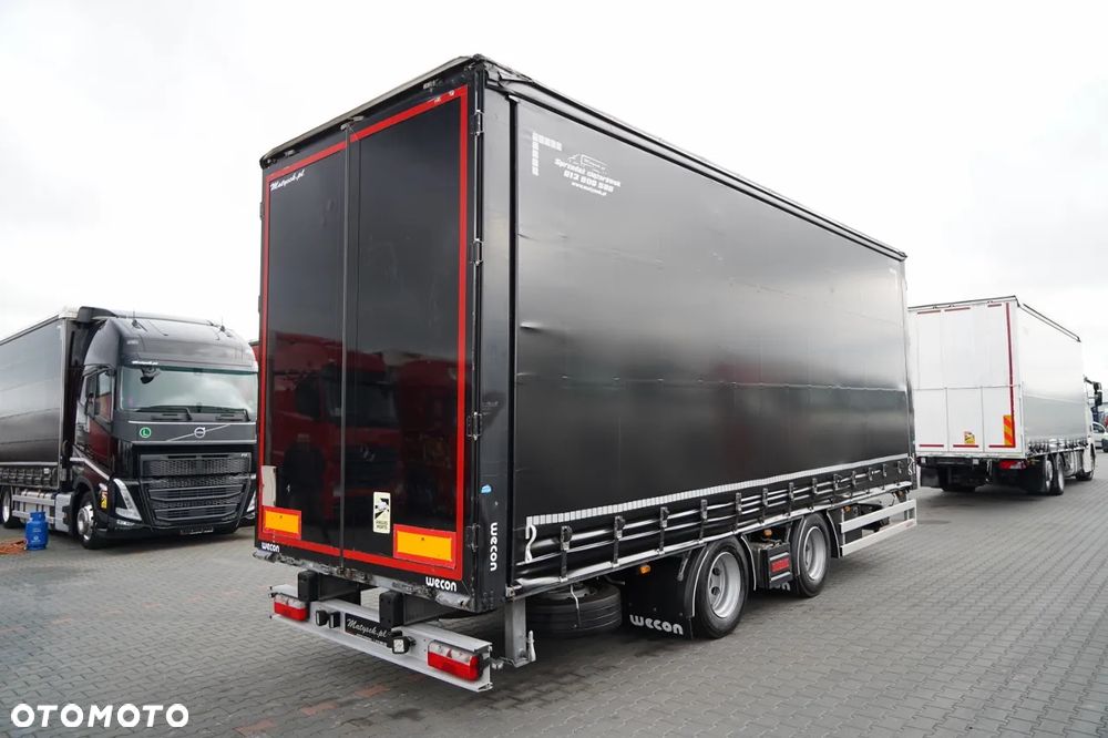 Wecon PRZYCZEPA - 7,7 M / TANDEM / PRZEJAZDOWA / - 5