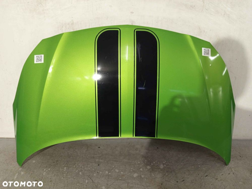+ MASKA POKRYWA SILNIKA OPEL CORSA E Z30P ZIELONA - 1