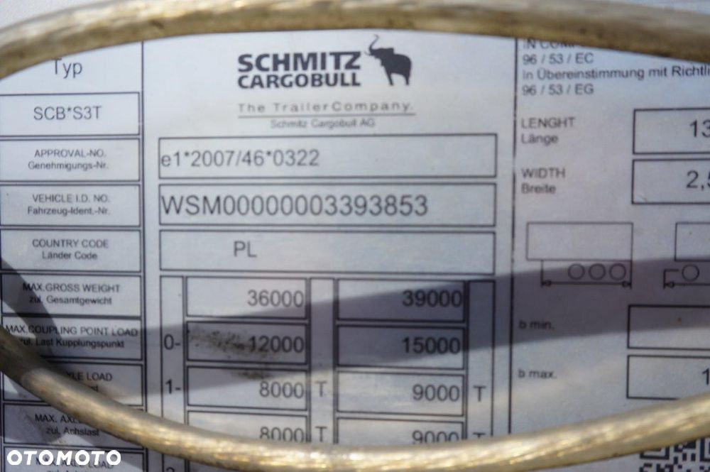 Schmitz Cargobull FIRANA OŚ PODNOSZONA * 2022 * - 15