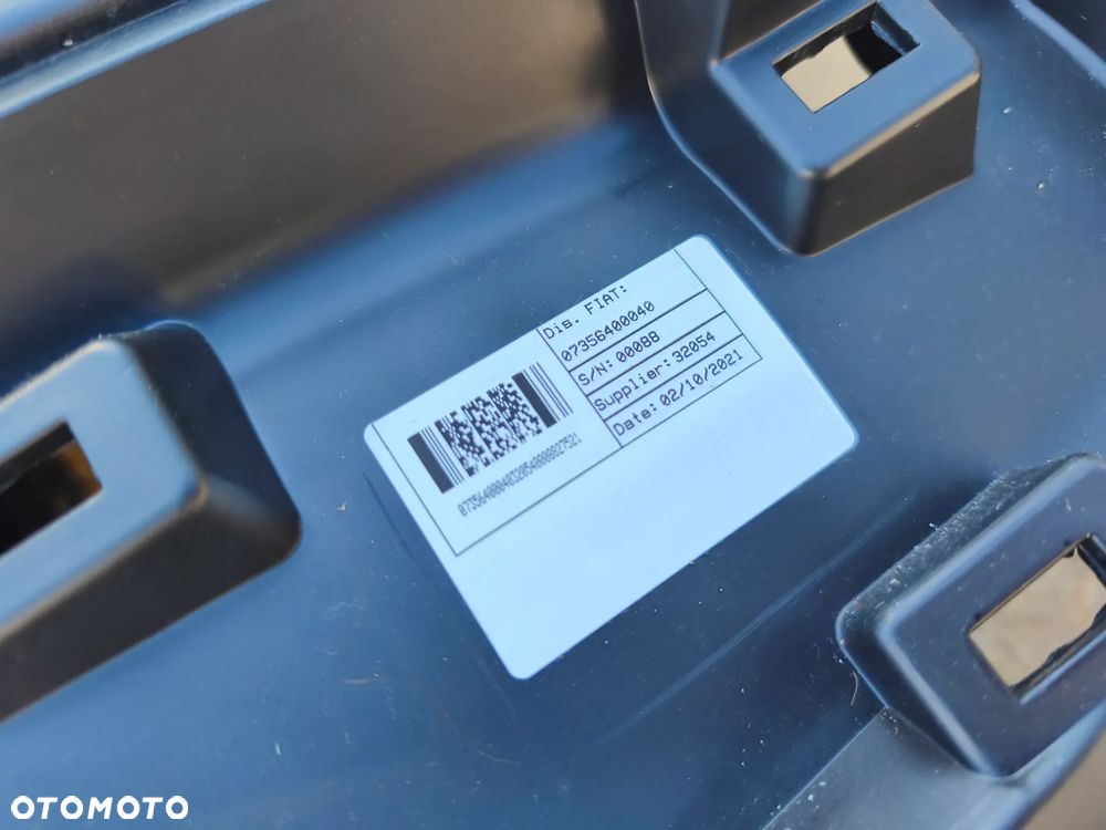 DESKA ROZDZIELCZA KONSOLA ZESTAW AIRBAG PODUSZKI ORYGINAŁ DEMONTAŻ FIAT 500 LIFT - 9