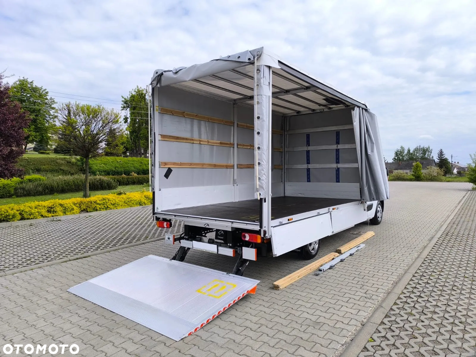 Renault Master Sypialnia WINDA 750kg, 9 Palet, Firana + Reg. Wysokość! - 16