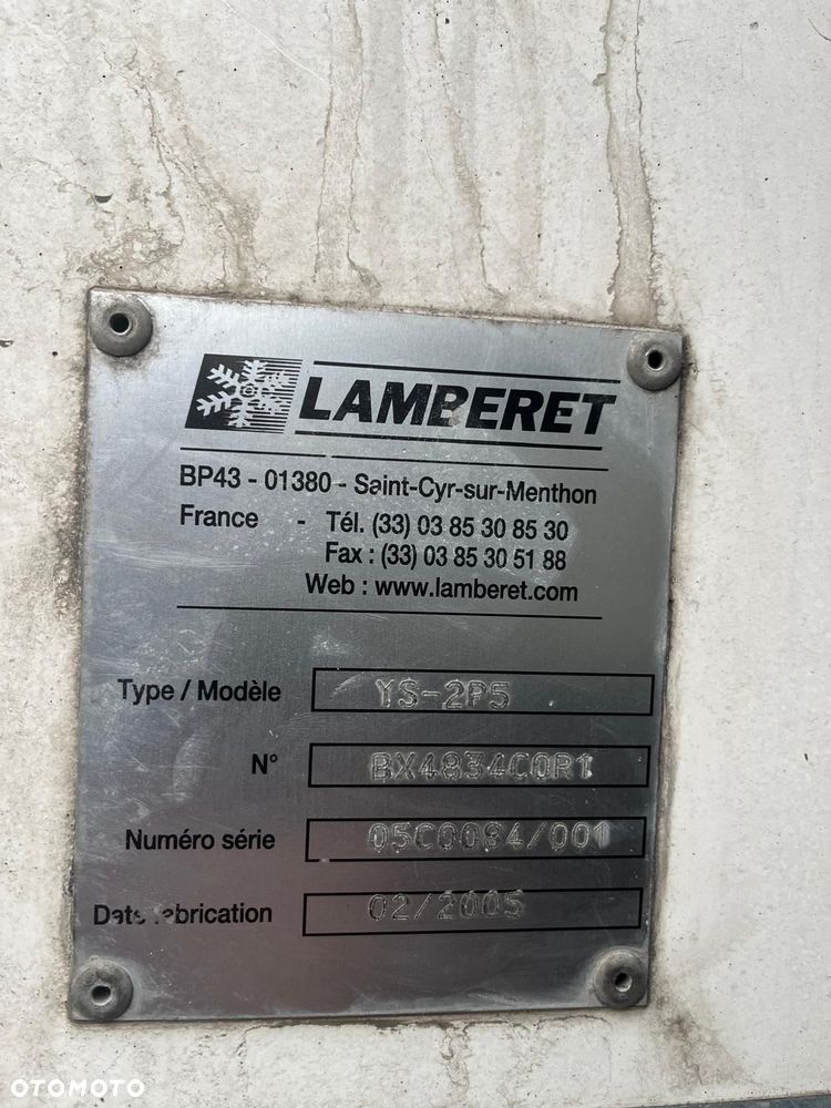 Lamberet YS-2P5 gruba ściana - 2