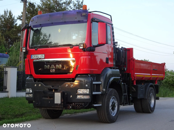MAN TGS 18.400 Kipper Meiller HDS Atlas 105.2-A2 Idealny Sprowadzony z Niemiec
