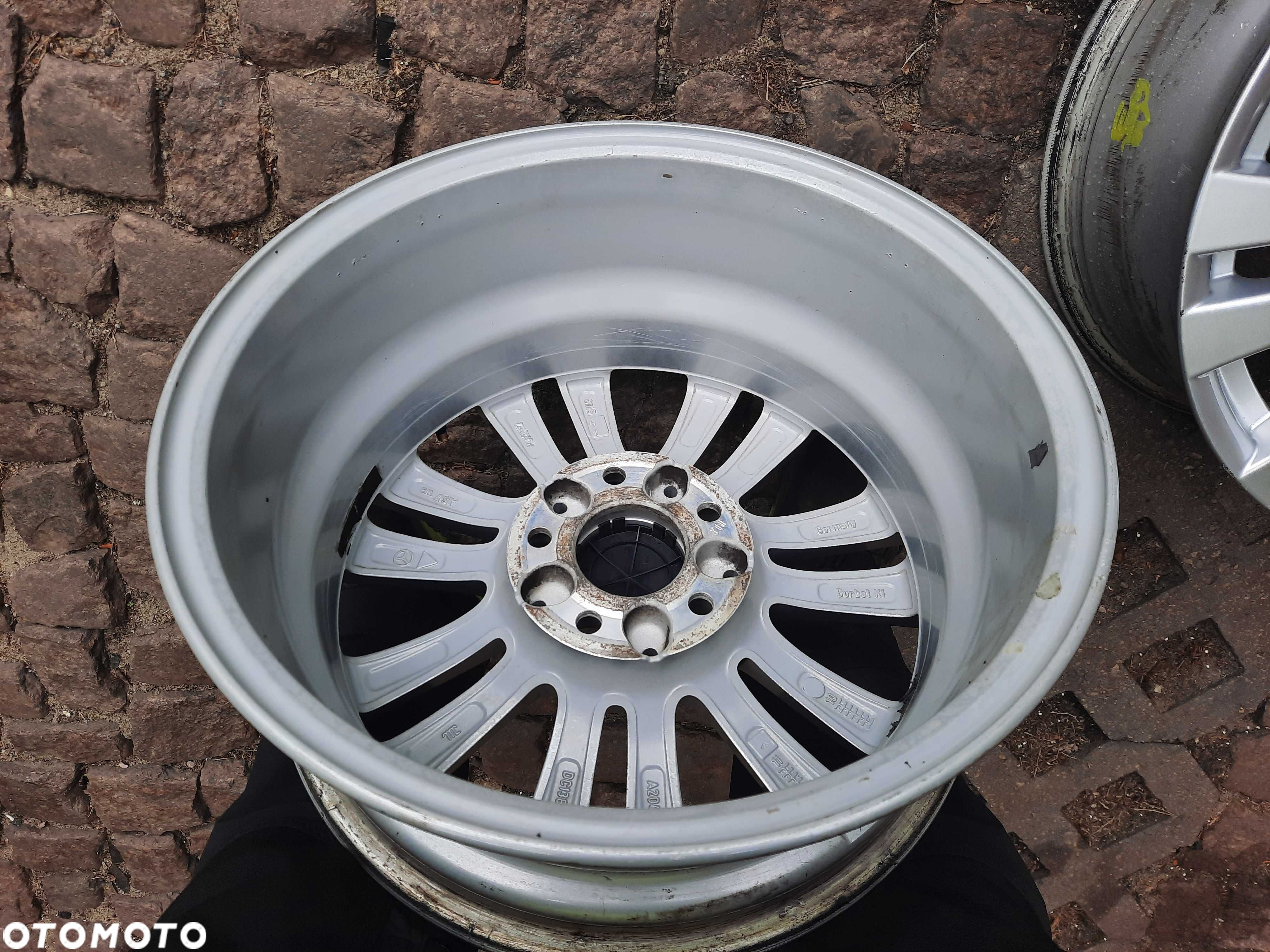 Oryginalne felgi aluminiowe MERCEDES klasa C w204 16" 5x112 ET 43 - 6