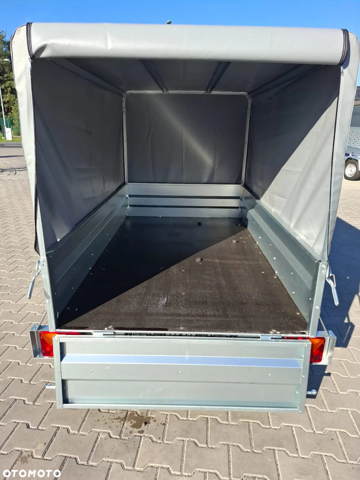 Neptun DOSTAWA Przyczepka lekka 202x114x115cm DMC750kg stelaż i plandeka, koło podporowe - 6