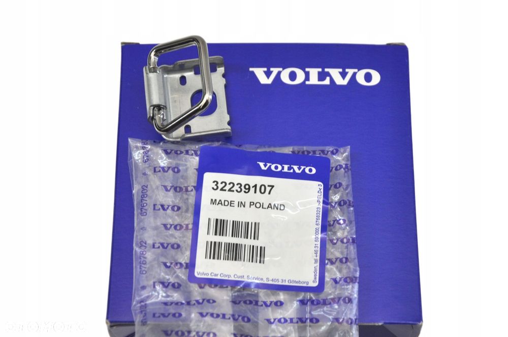 VOLVO S60 V60 S90 II uchwyt oczko siatki bagażnika - 1