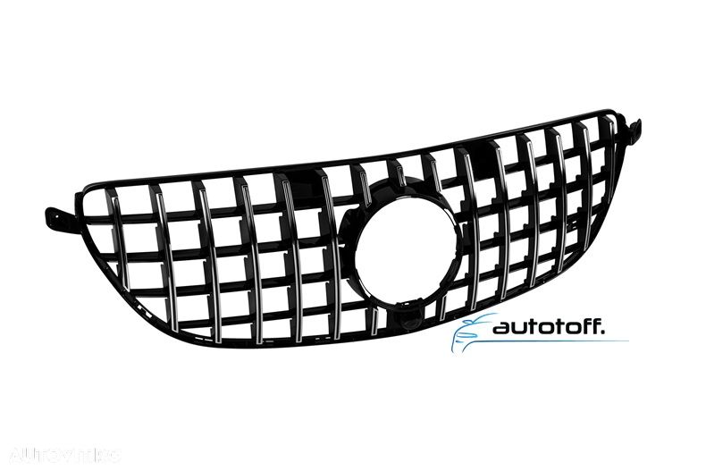 Grila centrala GLE W166 63AMG S compatibila cu Mercedes (15-19) Panamericana Design - 4