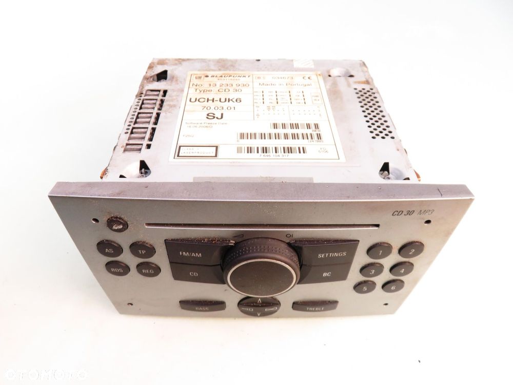 RADIO CD30 OPEL MERIVA A 13233930 - 2
