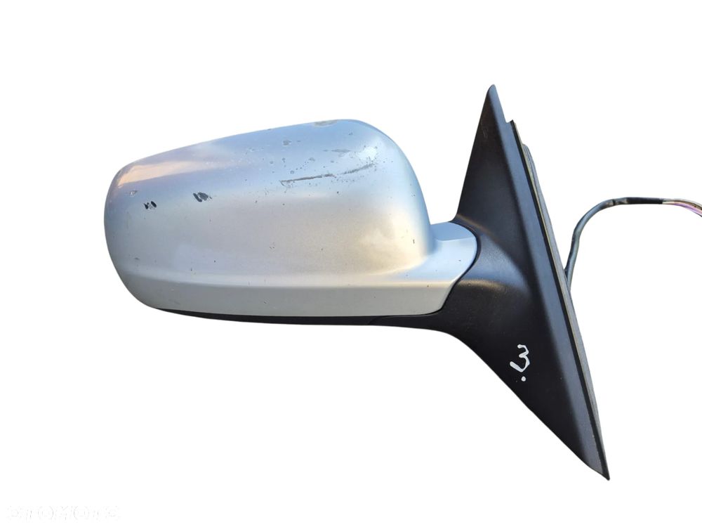 LUSTERKO ELEKTRYCZNE PRAWE 5 PINÓW VW PASSAT B5 FL SREBRNE: LA7W - 15