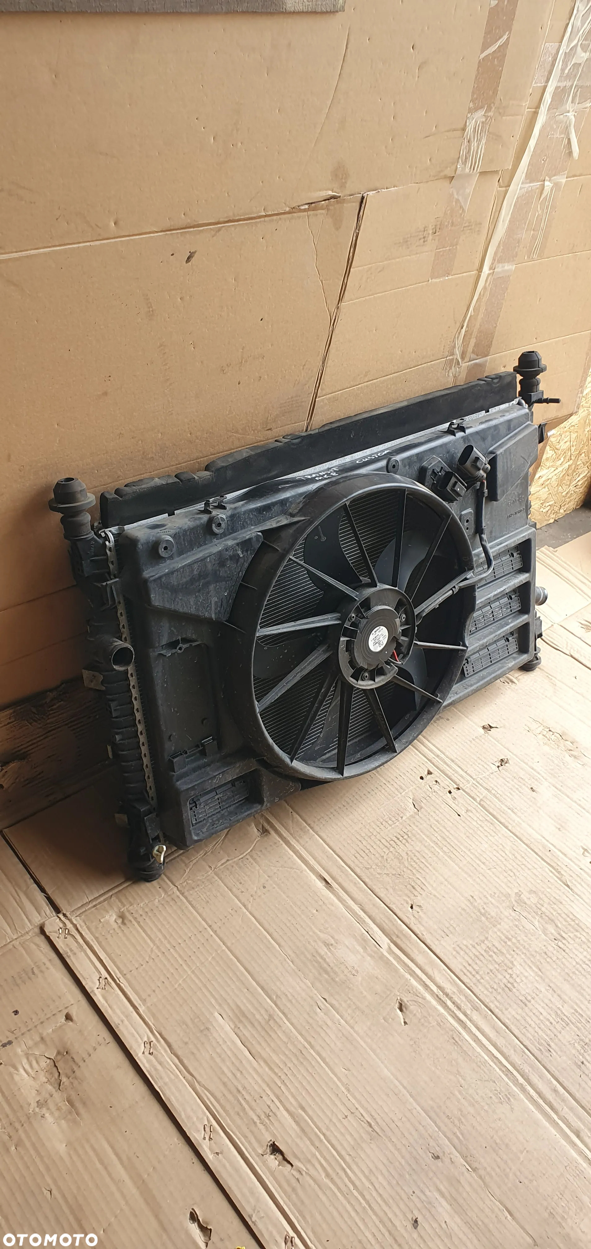 Chłodnica chłodnice wody klimatyzacji wentylator Ford Transit Custom MK8 Lift 2.0 TDCI - 4