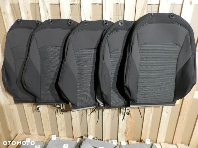 FOTEL FOTELE SIEDZISKO OPARCIE PRZEDNIE Z MATĄ LEWE PRAWE POSZYCIE TAPICERKA TITANSCHWARZ HDH VOLKSWAGEN ARTEON 3G8 ORYGINAŁ - 3