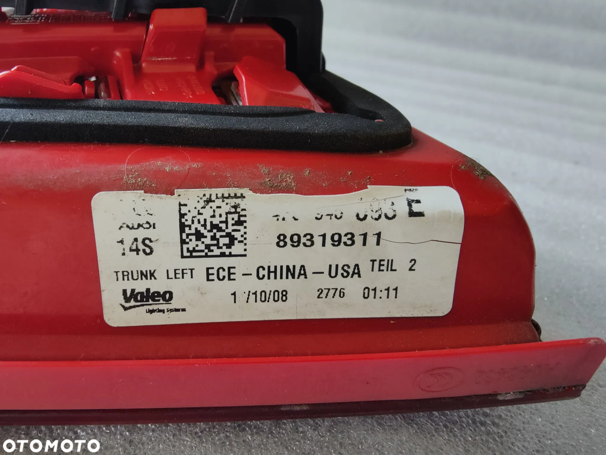 AUDI A6 C6 LIFT LAMPY LEWY PRAWY TYŁ W KLAPE 4F5945093E 4F5945094E - 8