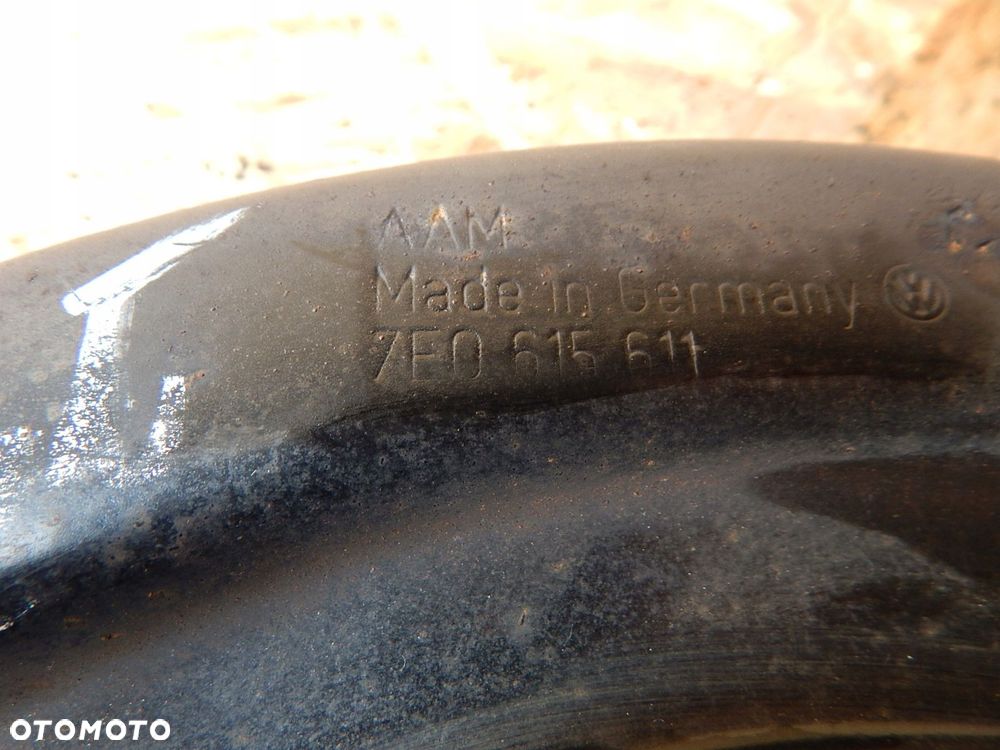 vw t5 lift osłona obudowa tarczy hamulcowej tył 7e0615611 - 2