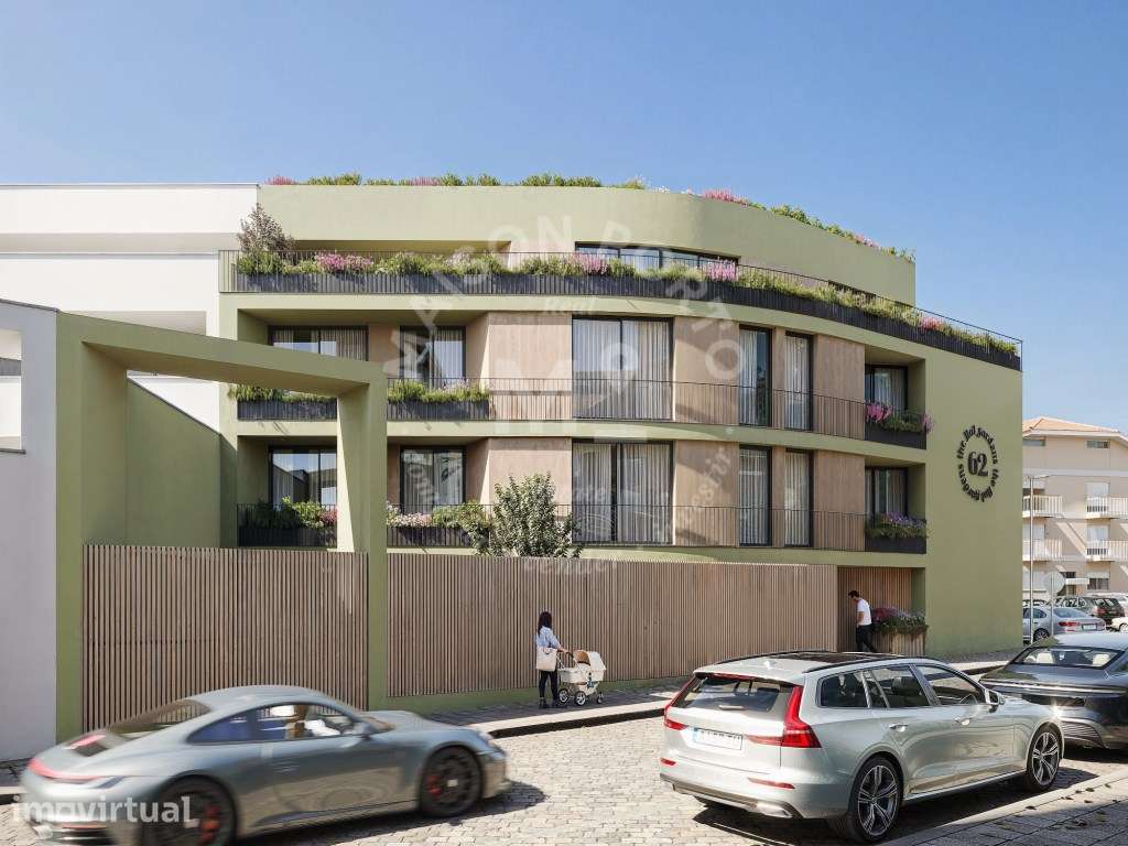 Apartamento T2 com Suite, Varanda e Garagem, proximo da praia em Es... - Grande imagem: 2/3