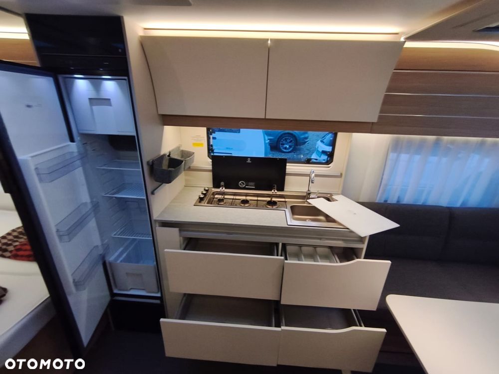 Adria ADORA 522 UP Panorama namiot i aneks podgrzewana podłoga duża lodówka jak hobby ufe 540 560 fendt camping dostawa - 26