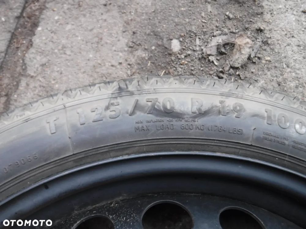 Vw Audi Skoda Seat  5x112  kolo dojazdowe dojazdowka 19 - 2