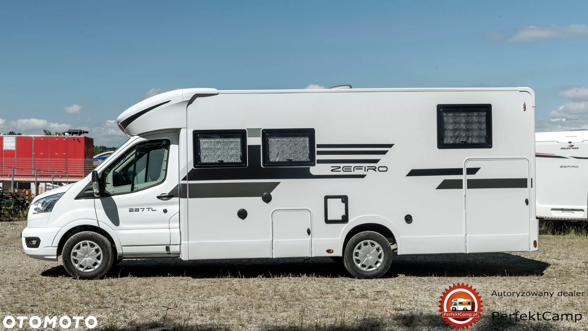 Roller Team ZEFIRO 287TL NOWY MODEL 2025  AUTOMAT 165KM TV 32 CALE ROUTER WIFI BAGAŻNIK NA ROWERY ISOFIX - 36