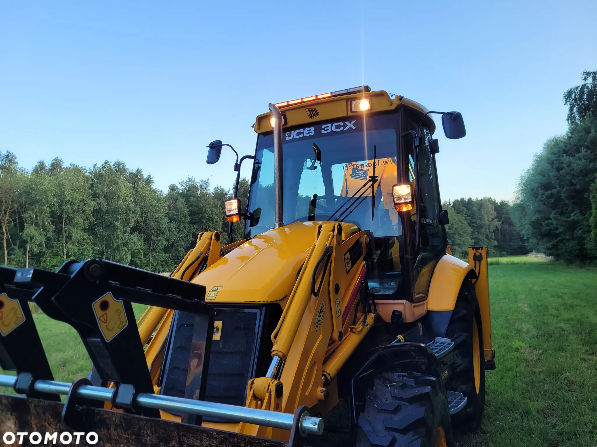 JCB 3CX  Dzoystiki //5517MTH!!!// SUPER STAN// Koparko-Ładowarka - 8