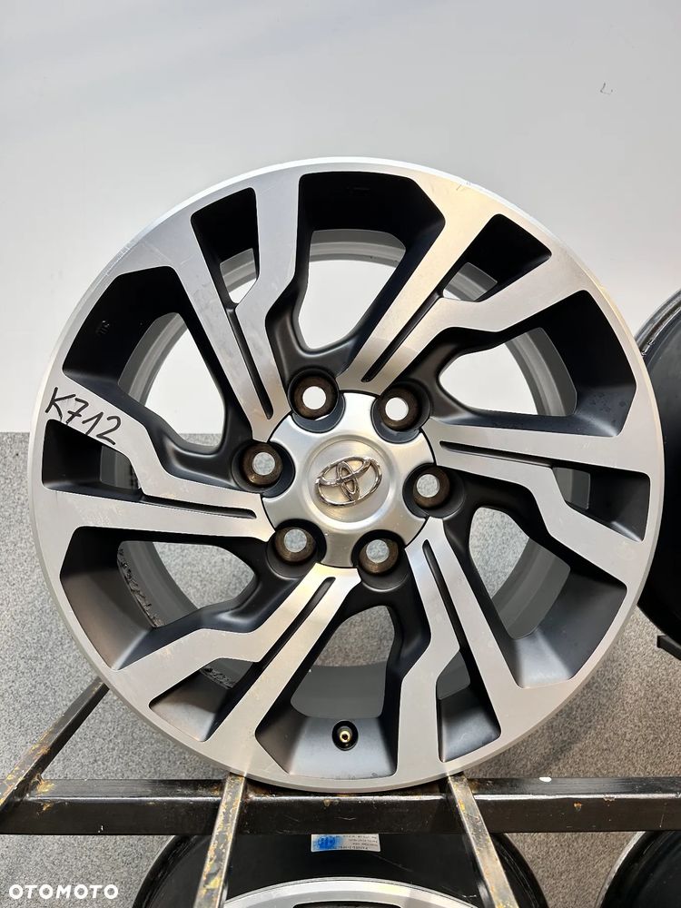 4 FELGI ALU. TOYOTA HILUX, LAND CRUISER  17'' 7,5J  ET30  PC457-0K001 - 2