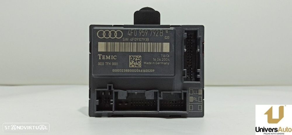 CENTRALINA/BOMBA FECHO CENTRAL AUDI A6 BERLINA (4F2) 3.0 TDI QUATTRO (165KW) - 1