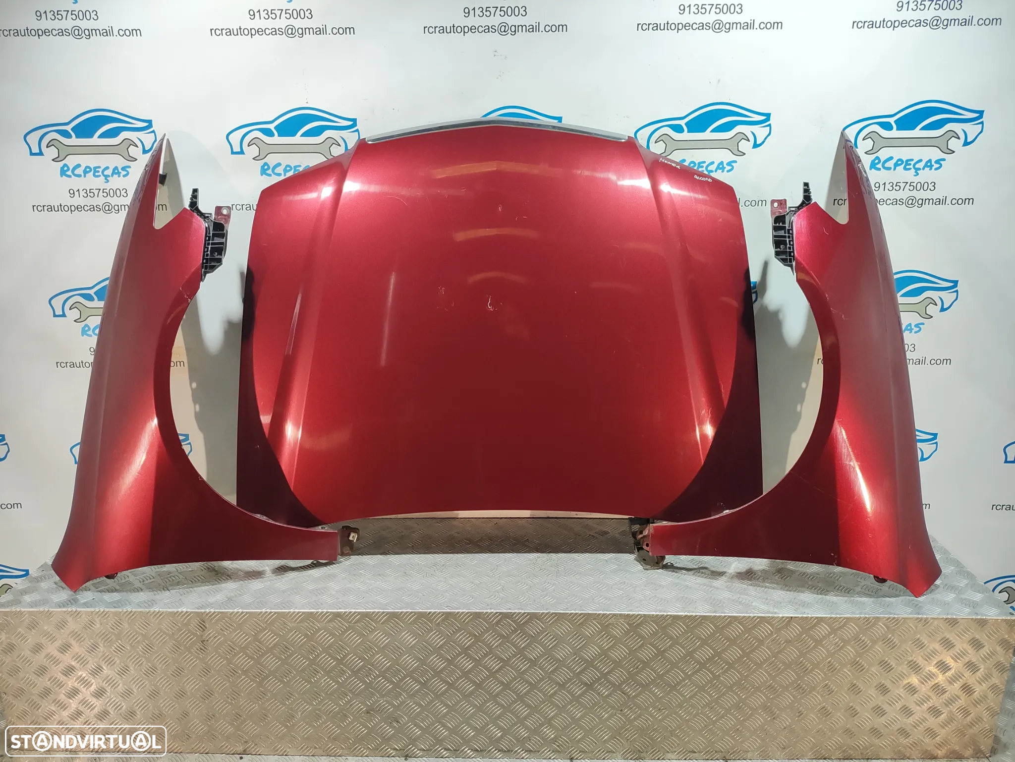 FRENTE COMPLETA HONDA ACCORD 7 VII MK7 CAPOT PARACHOQUES GUARDA-LAMAS OTICAS RADIADOR VENTILADOR - 7