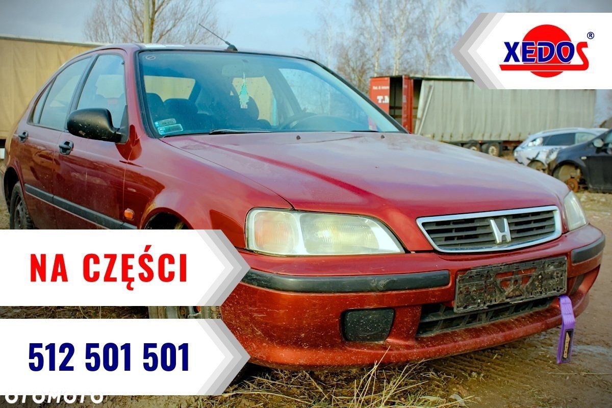 Honda Civic VI MB 1997 1.4i D14A8 HB5D (MASKA, ZDERZAK, LAMPA, BŁOTNIK, DRZWI, SZYBA, FOTEL) - 1