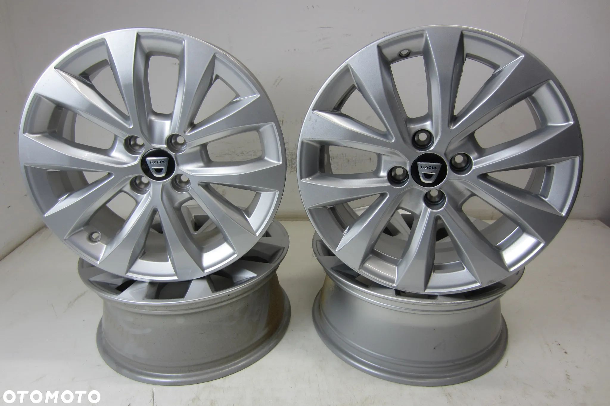 Felgi Aluminiowe 16 Renault Captur Zoe Clio Dacia Logan Dokker Sandero Jogger Stepway Lodgy ET37 ORYGINAŁ - 1
