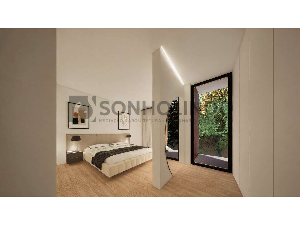 Apartamento T3 com área bruta de 197,20m2, garagem fechada para dua... - Grande imagem: 4/13