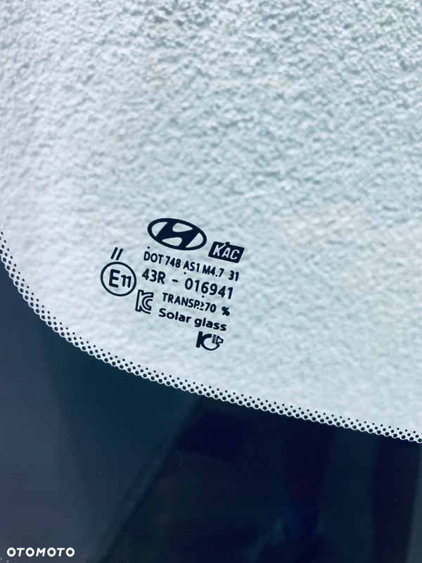 Szyba czołowa nowa HYUNDAI KONA 2017- AKUSTYKA+ORYGINAŁ - 3