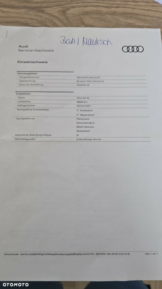 Audi A6 Avant 2.0 TDI Ultra DPF S tronic - 22